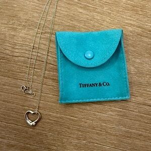 Tiffany & Co. Elsa Peretti Open Heart Pendant in Silver, 11 mm